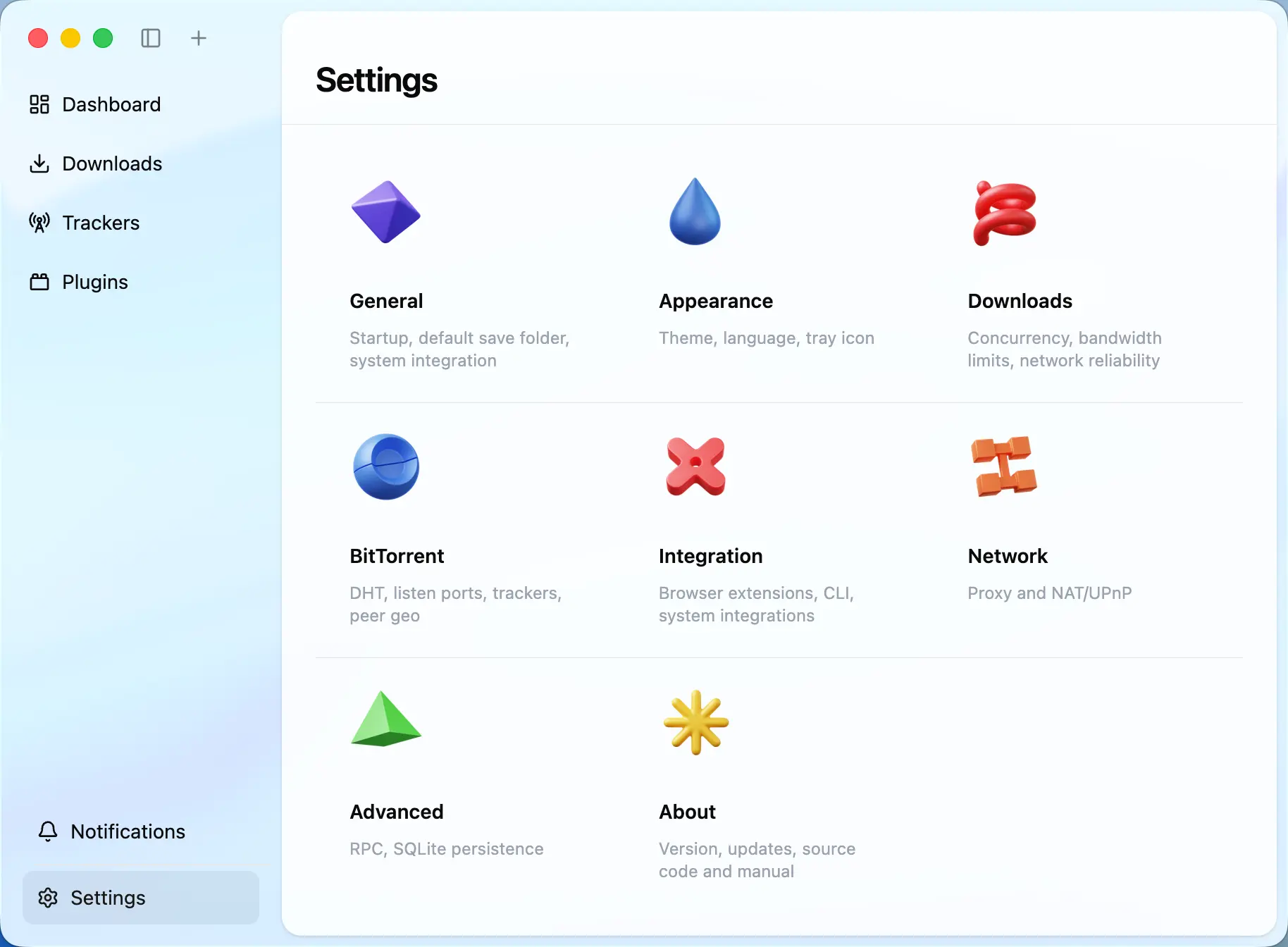 Set up Motrix your way — Motrix app interface